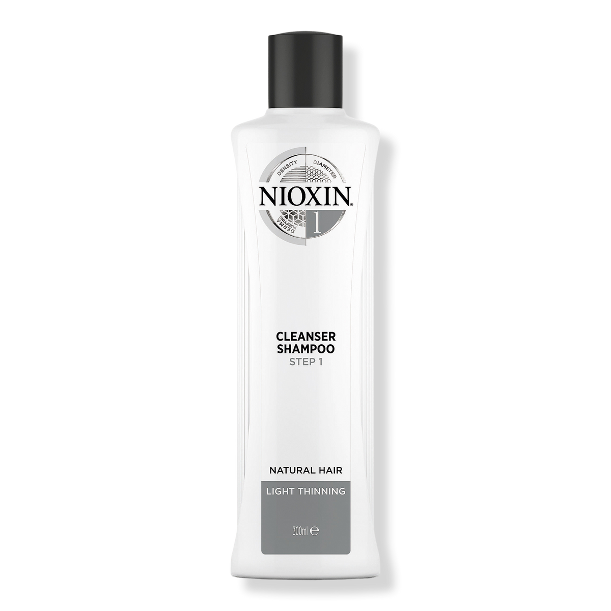 Nioxin Cleanser Shampoo, System 1 (Fine/Normal to Light Thinning, Natural Hair), 16.9 oz