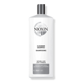 Nioxin Cleanser Shampoo, System 1 (Fine/Normal to Light Thinning, Natural Hair), 33.8 oz