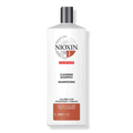 Nioxin Cleanser Shampoo, System 4 (Color Treated Hair/ Progressed Thinning), 33.8 oz