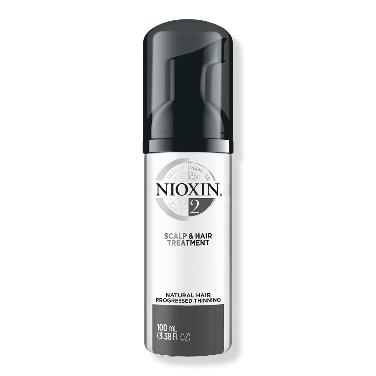 Nioxin Scalp & Hair Leave-In Treatment System 2 (Fine/Progressed Thinning, Natural Hair), 3.38 oz