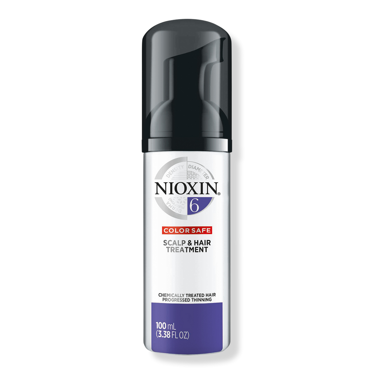 Nioxin Scalp & Hair Leave-In Treatment System 6 (Chemically Treated Hair/Progressed Thinning), 3.38 oz