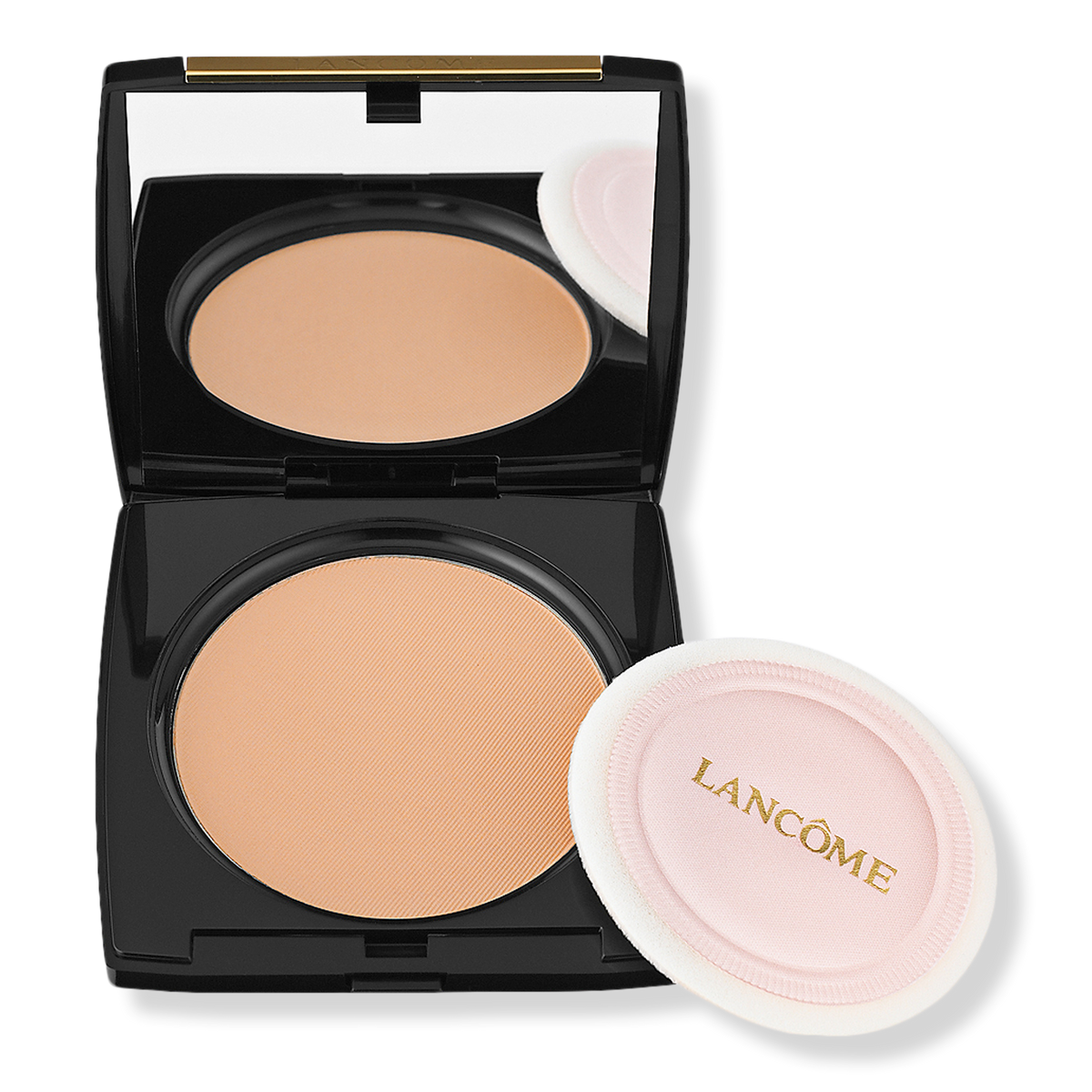 Lancôme Dual Finish Multi-Tasking Lightweight Pressed Powder Foundation, 320 Versatile Amande III, 0.67 oz