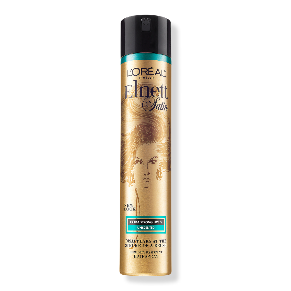 L'Oréal Elnett Satin Extra Strong Hold Unscented Hairspray, 11 oz