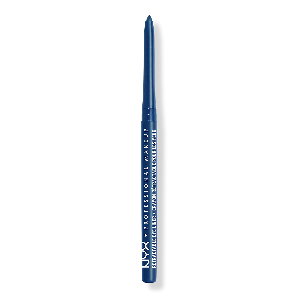 NYX Professional Makeup Retractable Long-Lasting Mechanical Eyeliner Pencil, Deep Blue, 0.01 oz