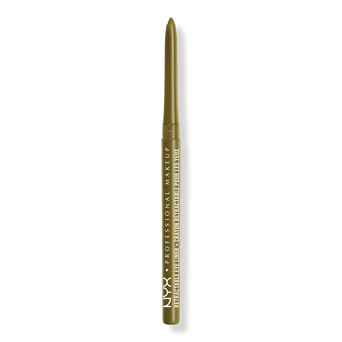 NYX Professional Makeup Retractable Long-Lasting Mechanical Eyeliner Pencil, Golden Olive, 0.01 oz