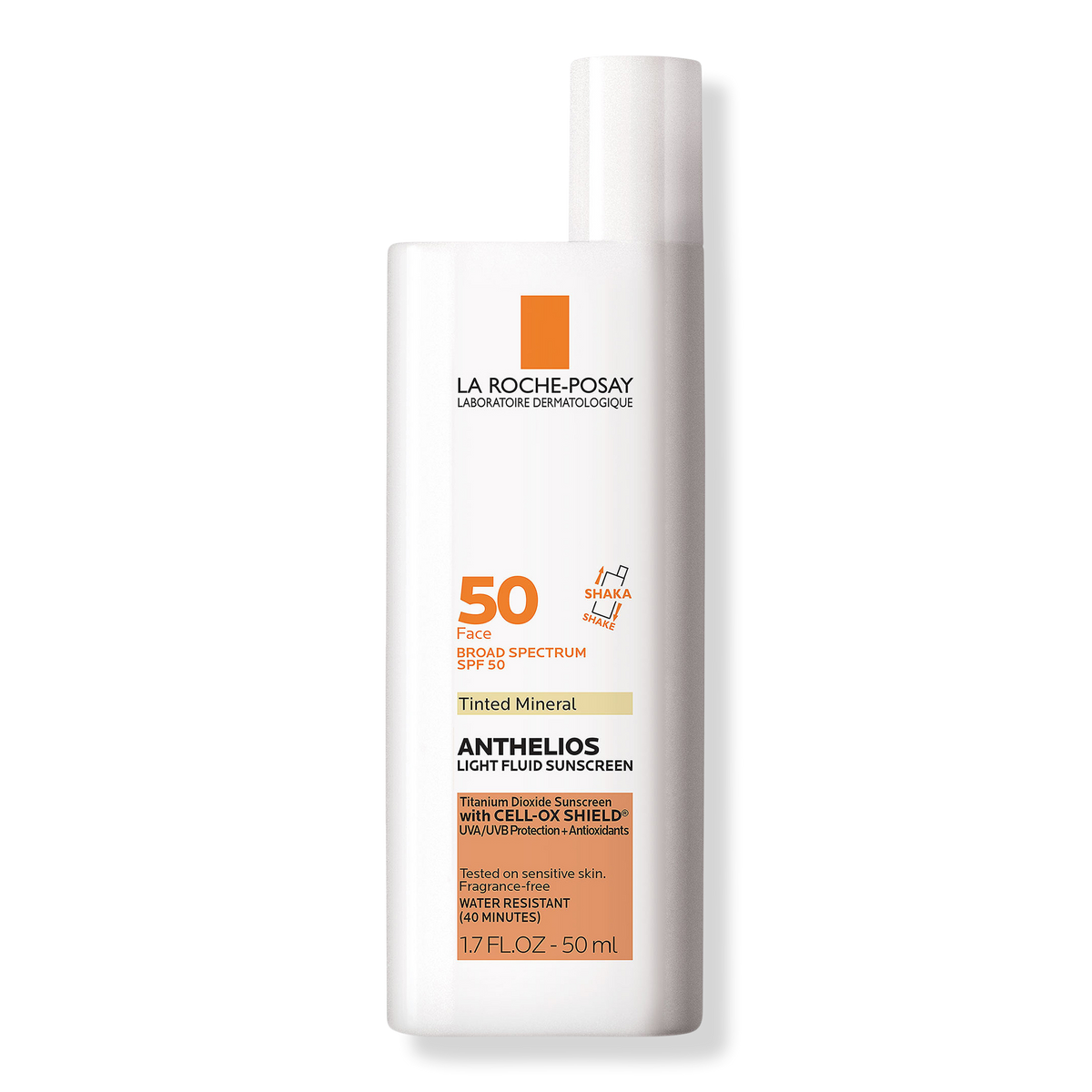 La Roche-Posay Anthelios Mineral Tinted Ultra Light Sunscreen Fluid, SPF 50, 1.7 oz