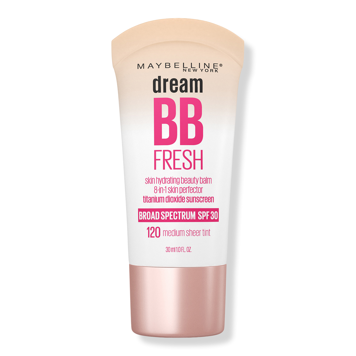 Maybelline Dream Fresh BB Cream 8-In-1 Skin Perfector, Medium, 1 oz