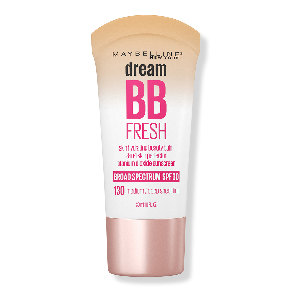Maybelline Dream Fresh BB Cream 8-In-1 Skin Perfector, Medium/Deep, 1 oz
