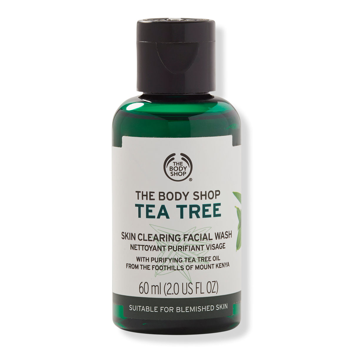 The Body Shop Travel Size Tea Tree Skin Clearing Facial Wash, 2 oz