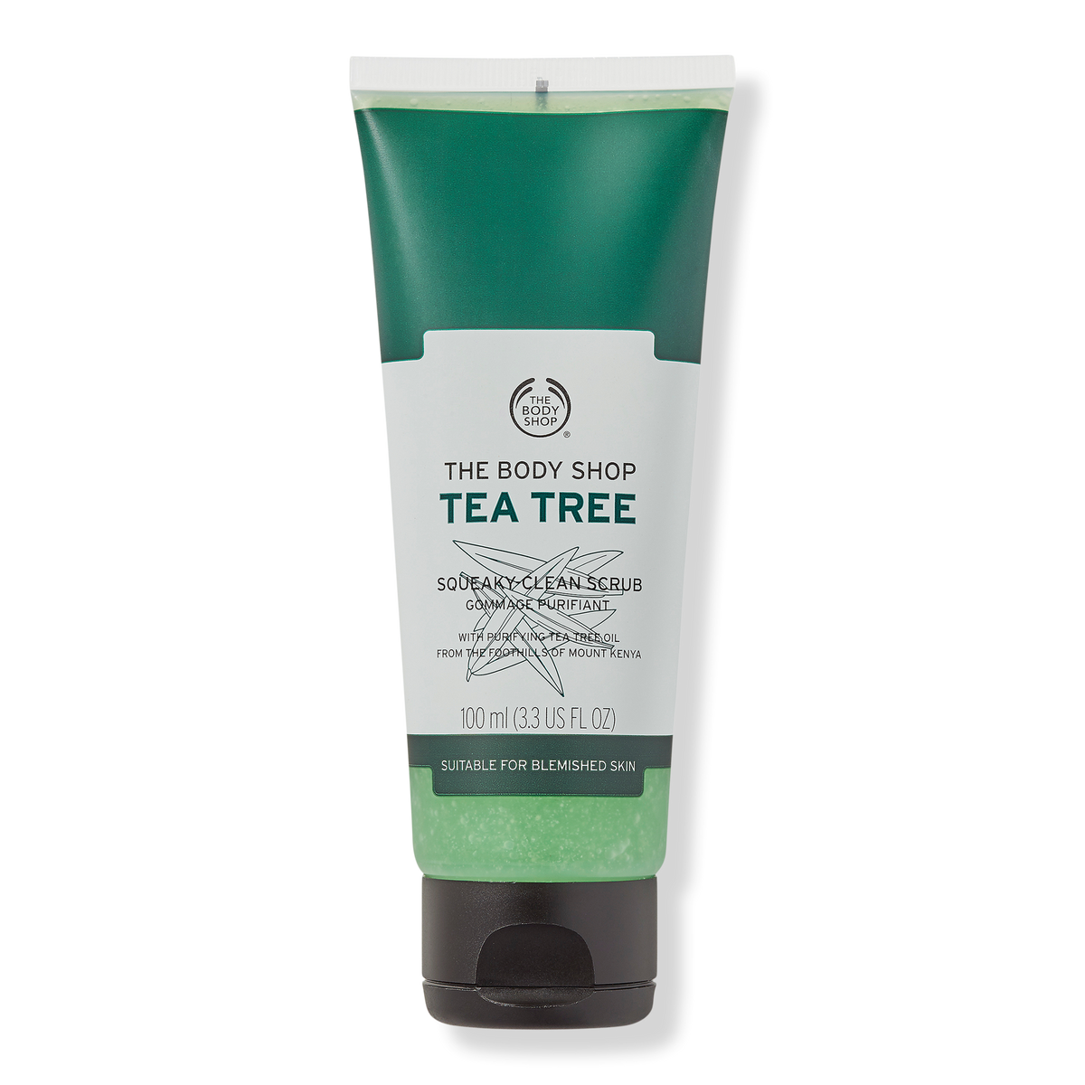 The Body Shop Tea Tree Squeaky-Clean Scrub, 3.3 oz