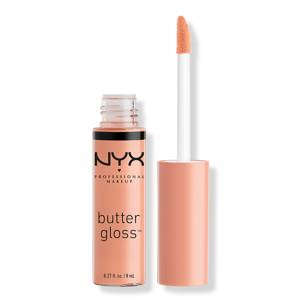 NYX Professional Makeup Butter Gloss Non-Sticky Lip Gloss, Fortune Cookie, 0.27 oz