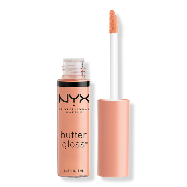 NYX Professional Makeup Butter Gloss Non-Sticky Lip Gloss, Fortune Cookie, 0.27 oz