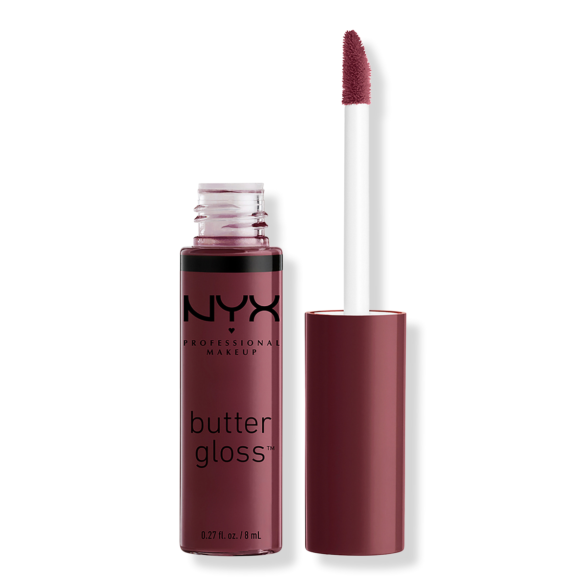 NYX Professional Makeup Butter Gloss Non-Sticky Lip Gloss, Devils Food Cake, 0.27 oz