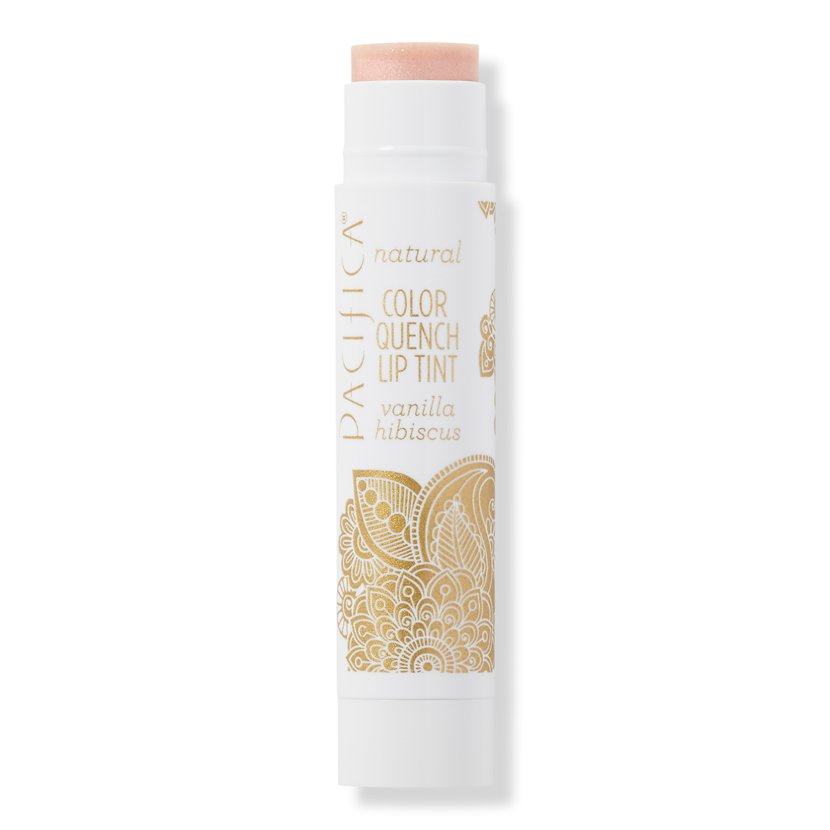 Pacifica Color Quench Lip Tint, Vanilla Hibiscus, 0.15 oz