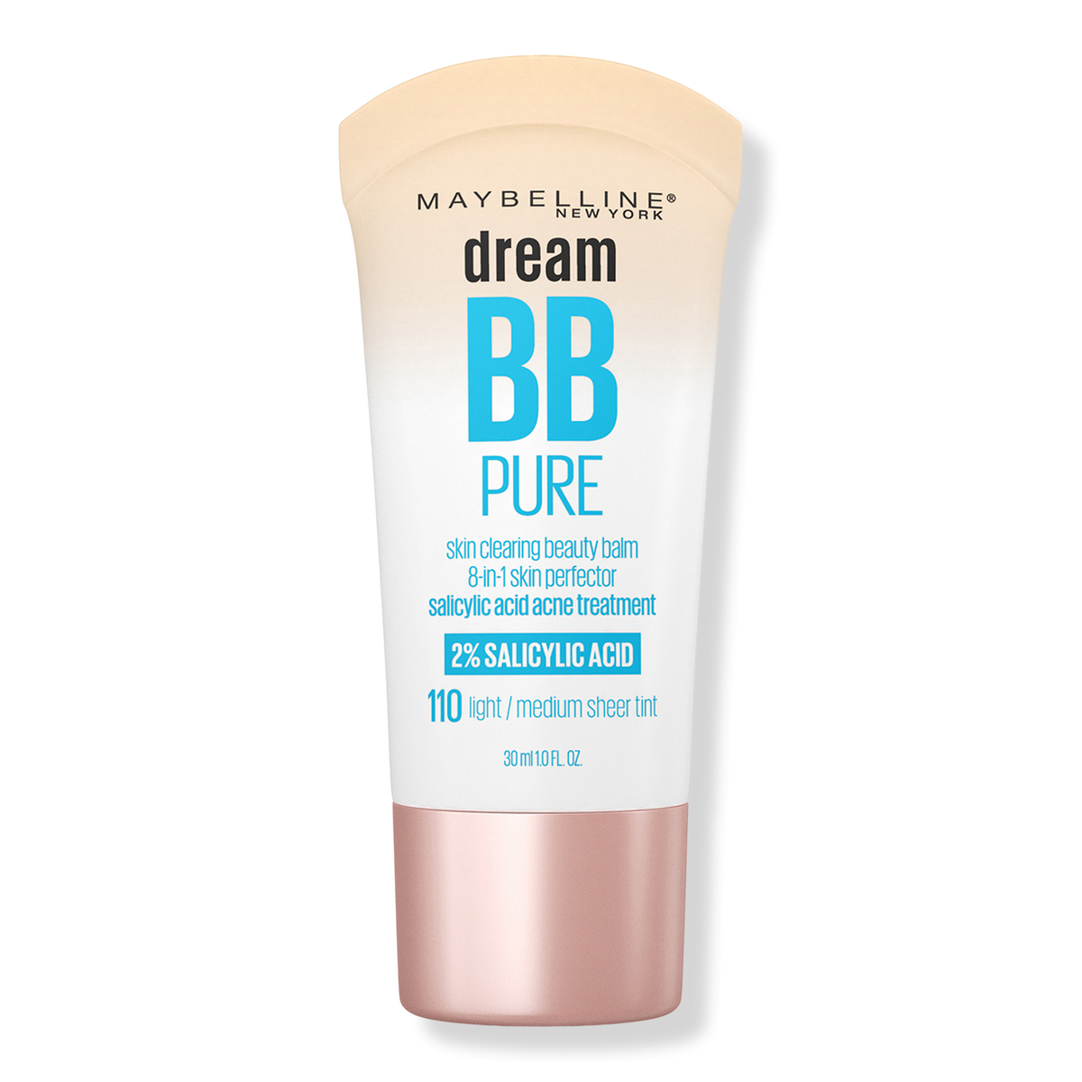 Maybelline Dream Pure BB Cream Skin Clearing Perfector, Light/Medium, 1 oz