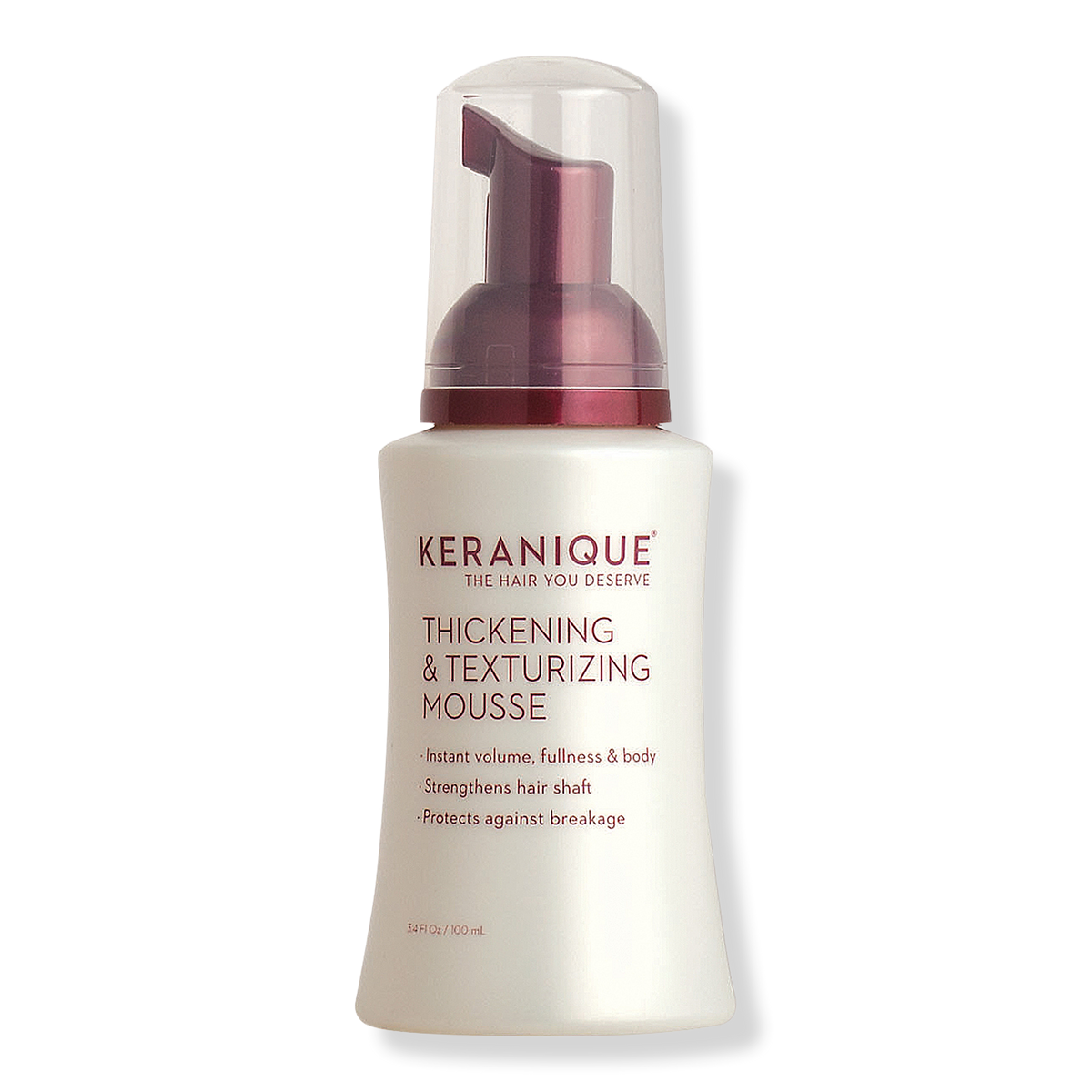 Keranique Thickening & Texturizing Mousse, 3.4 oz