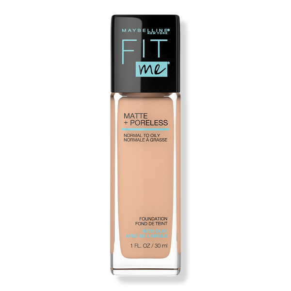 Maybelline Fit Me Matte + Poreless Liquid Foundation, Buff Beige 130, 1 oz
