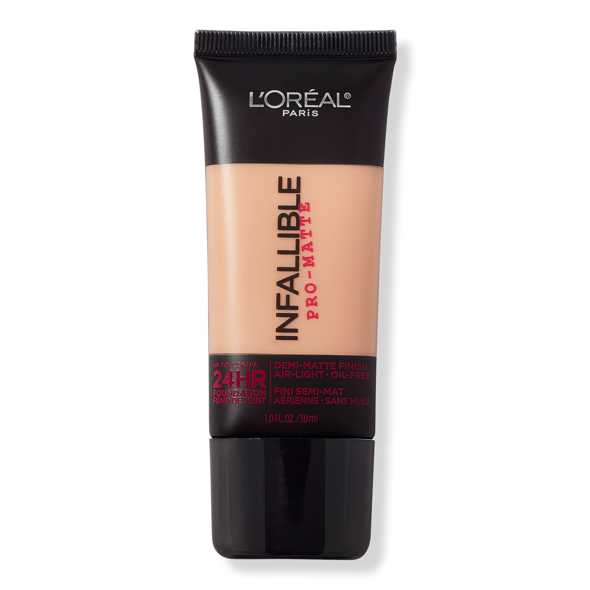 L'Oréal Infallible Pro-Matte Liquid Longwear Foundation, 105 Natural Beige, 1 oz