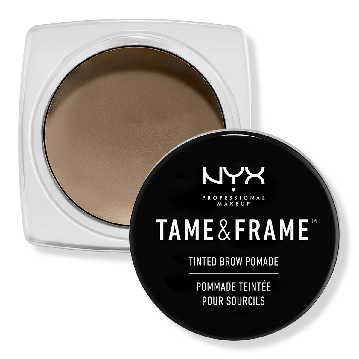 NYX Professional Makeup Tame & Frame Tinted Eyebrow Pomade, Blonde, 0.18 oz