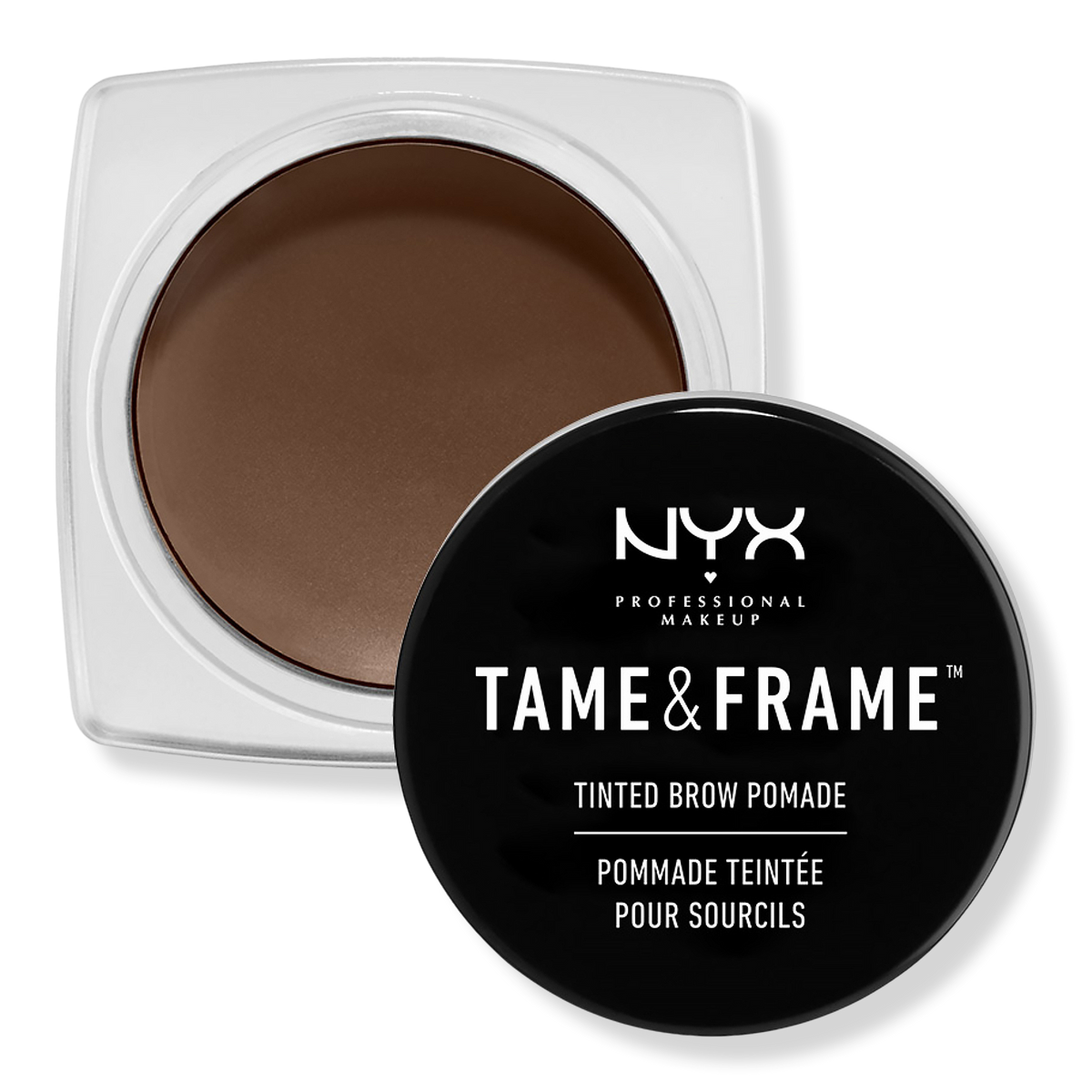 NYX Professional Makeup Tame & Frame Tinted Eyebrow Pomade, Chocolate, 0.18 oz
