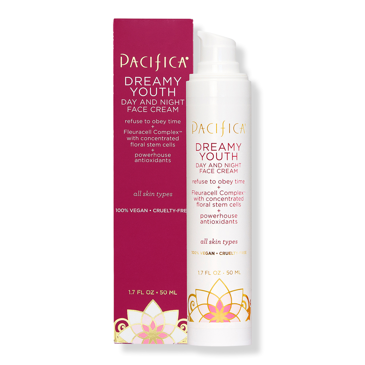 Pacifica Dreamy Youth Day And Night Face Cream, 1.7 oz