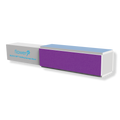Flowery Block On Buffing Sponge Wand, 1 ea