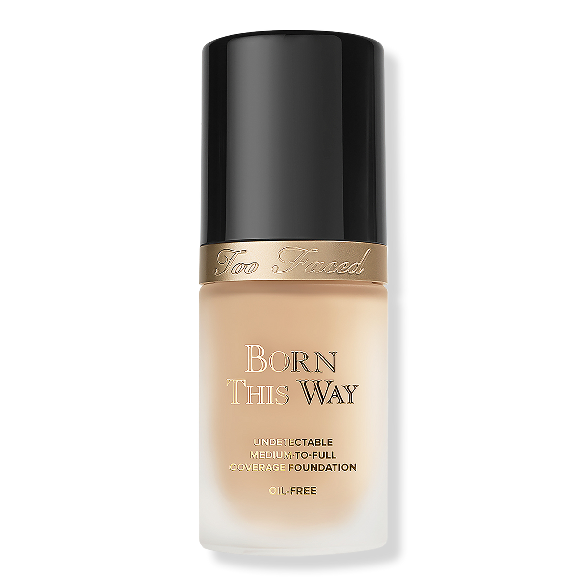 Too Faced Born This Way Undetectable Medium-to-Full Coverage Foundation, Nude, 1 oz