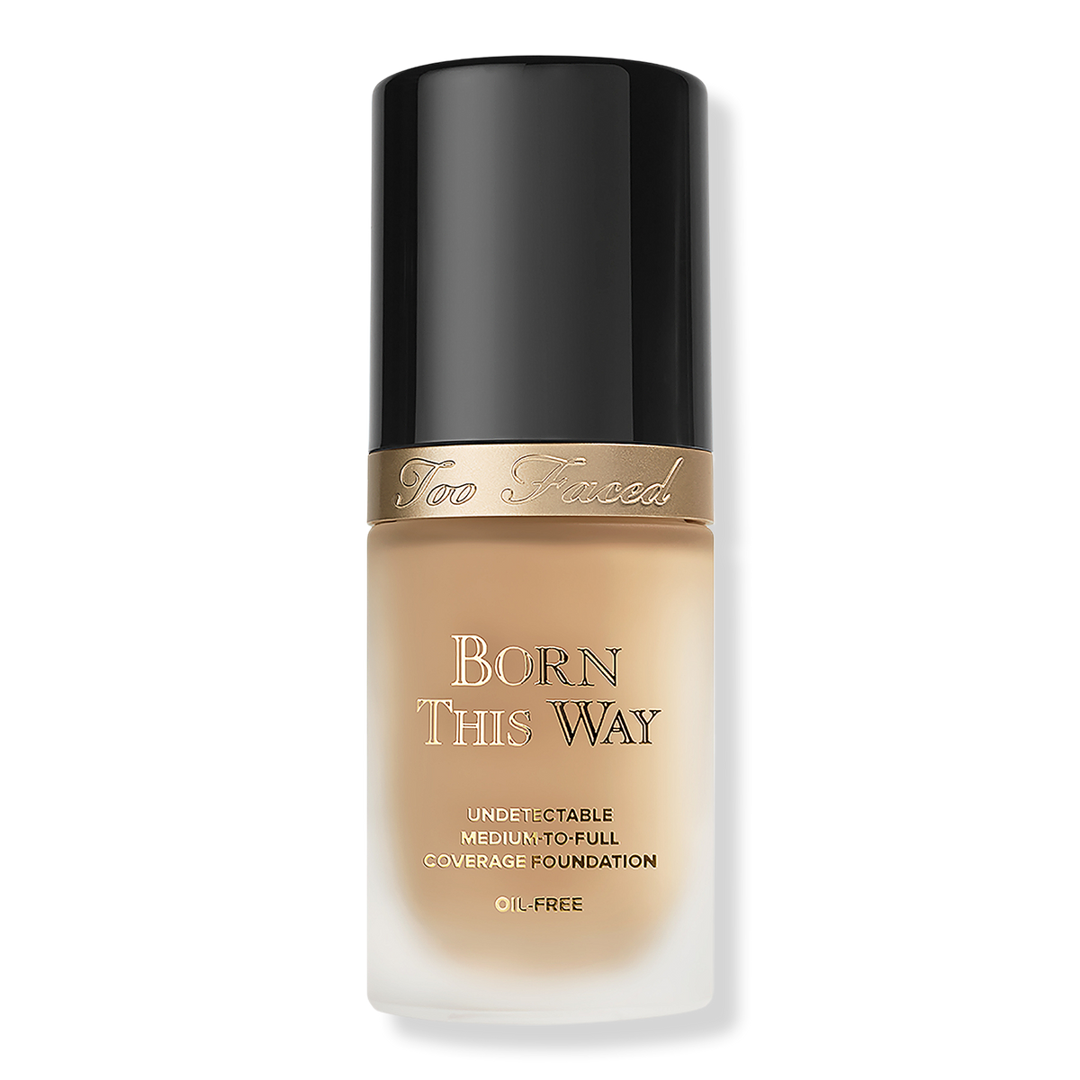 Too Faced Born This Way Undetectable Medium-to-Full Coverage Foundation, Warm Beige, 1 oz