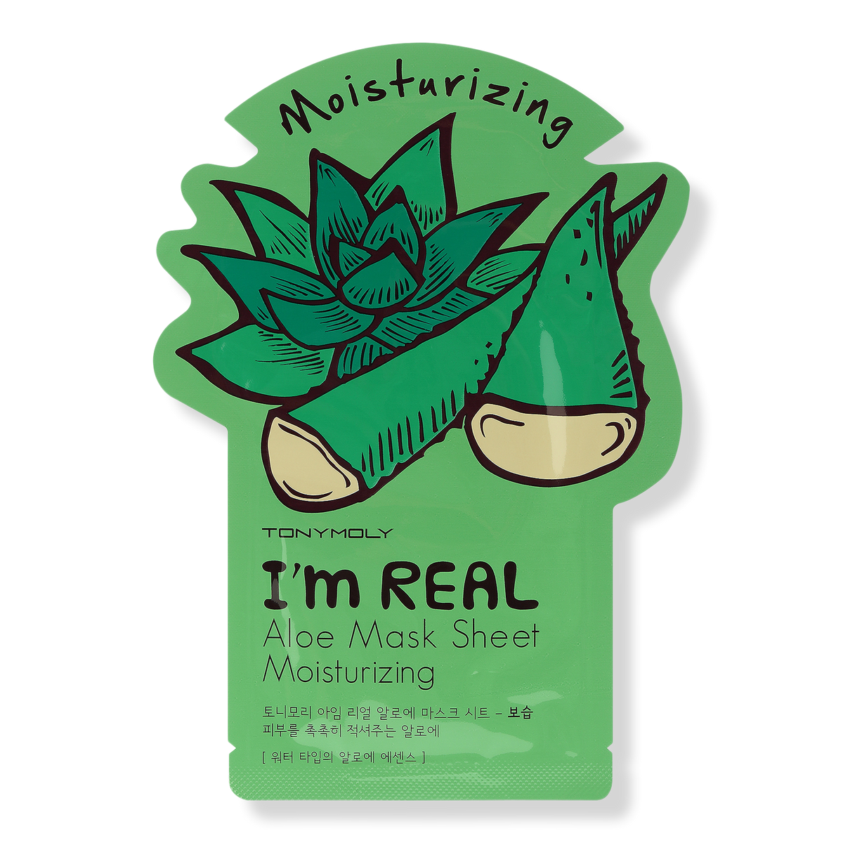 TONYMOLY I'm Real Aloe Mask Sheet, 0.71 oz