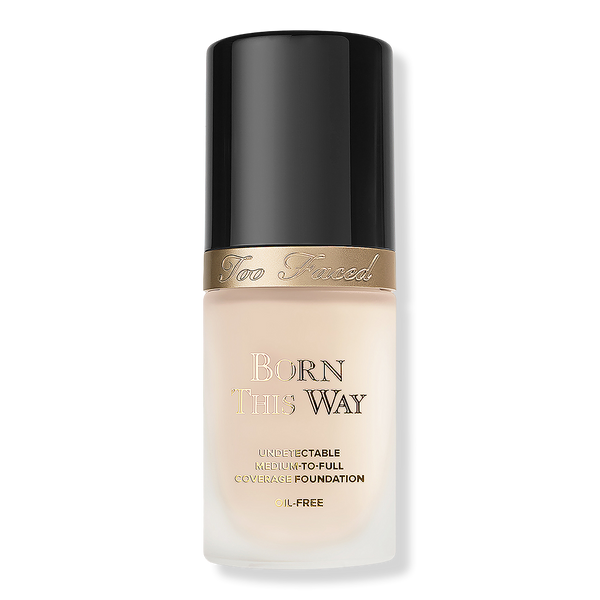 Too Faced Born This Way Undetectable Medium-to-Full Coverage Foundation, Snow, 1 oz