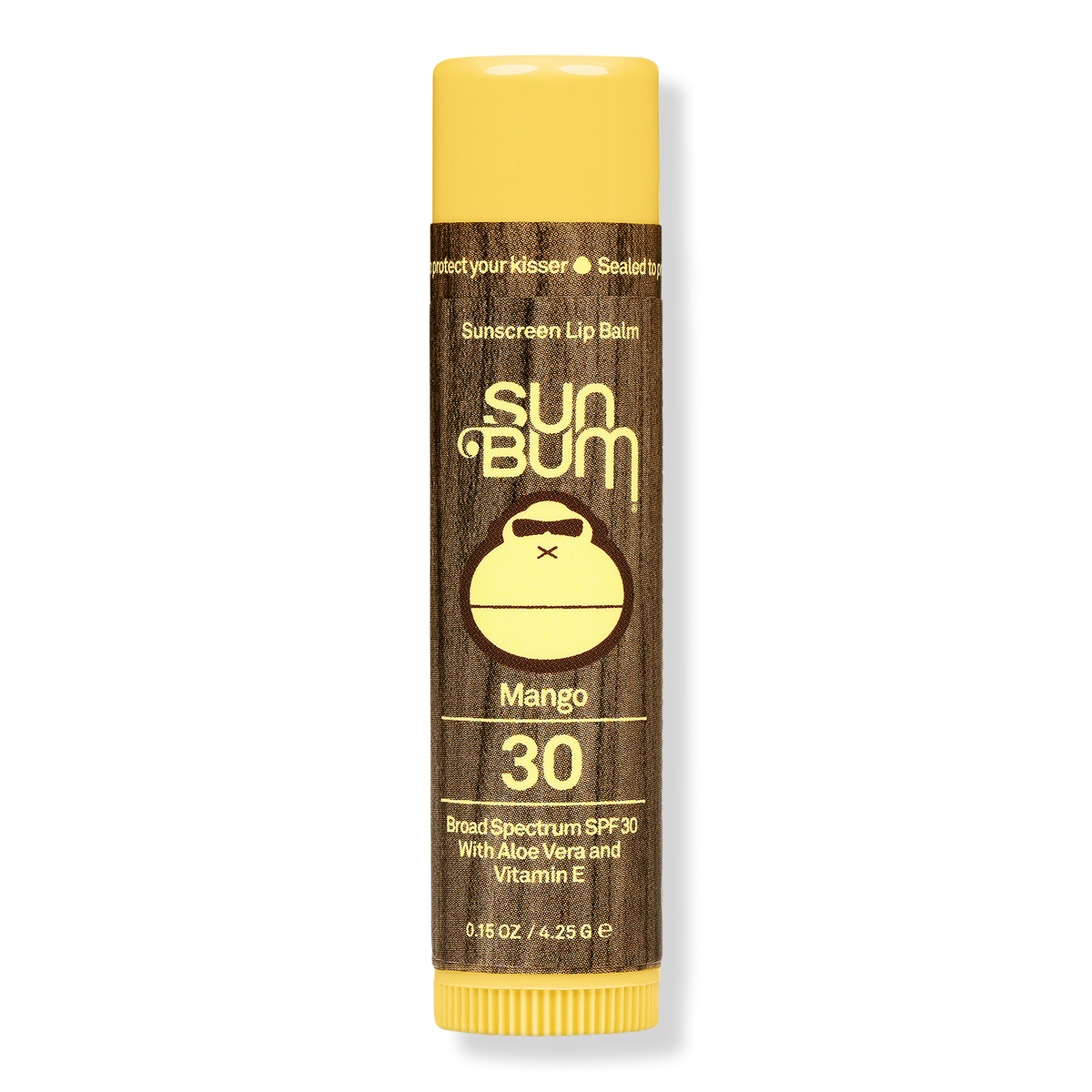 Sun Bum Sunscreen Lip Balm, SPF 30, Mango, 0.15 oz