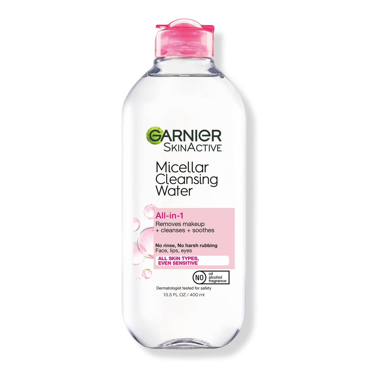 Garnier SkinActive Micellar Cleansing Water All-in-1 Cleanser & Makeup Remover, 13.5 oz