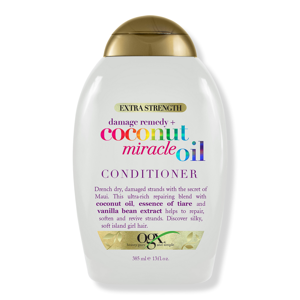 OGX Damage Remedy + Coconut Miracle Oil Conditioner, 13 oz