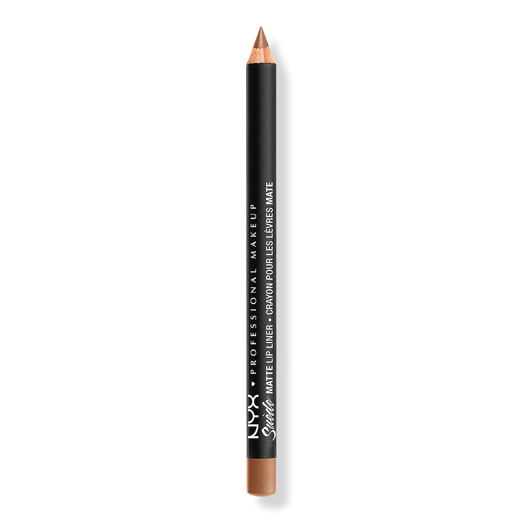 NYX Professional Makeup Suede Matte Velvet Vegan Lip Liner, Sandstorm, 0.03 oz