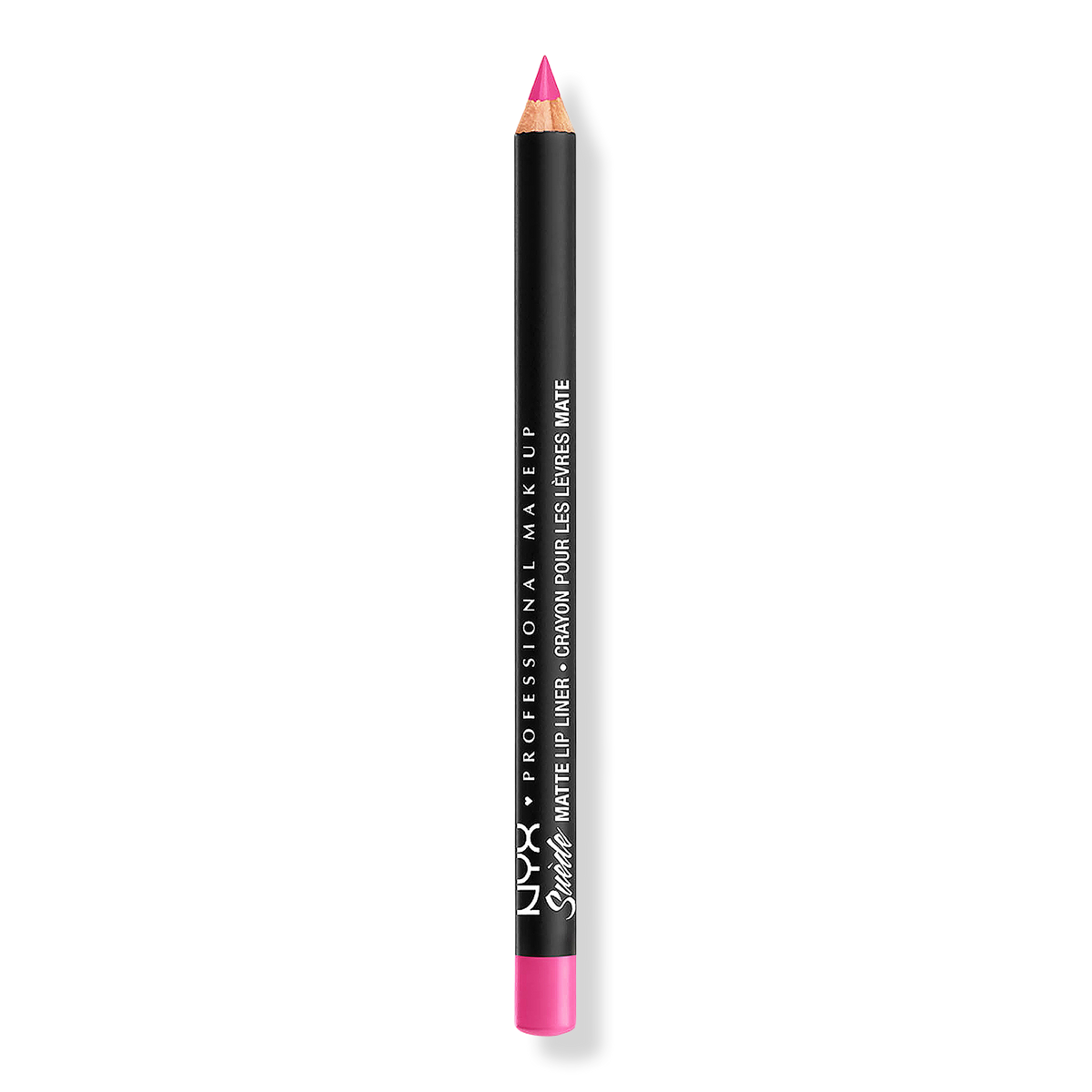 NYX Professional Makeup Suede Matte Velvet Vegan Lip Liner, Pink Lust, 0.03 oz