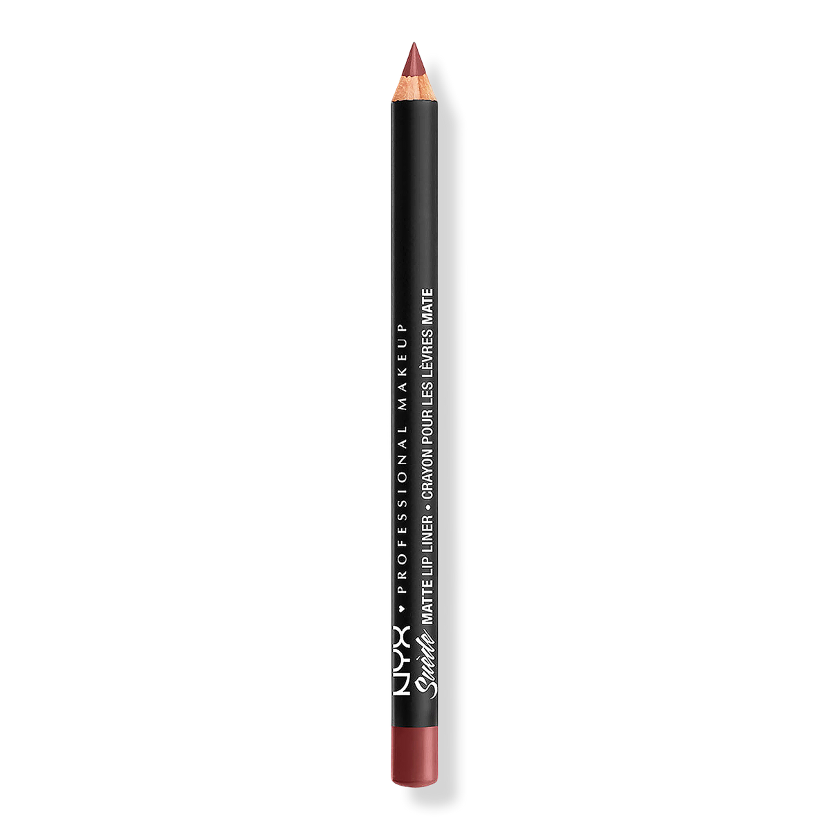 NYX Professional Makeup Suede Matte Velvet Vegan Lip Liner, Vintage, 0.03 oz