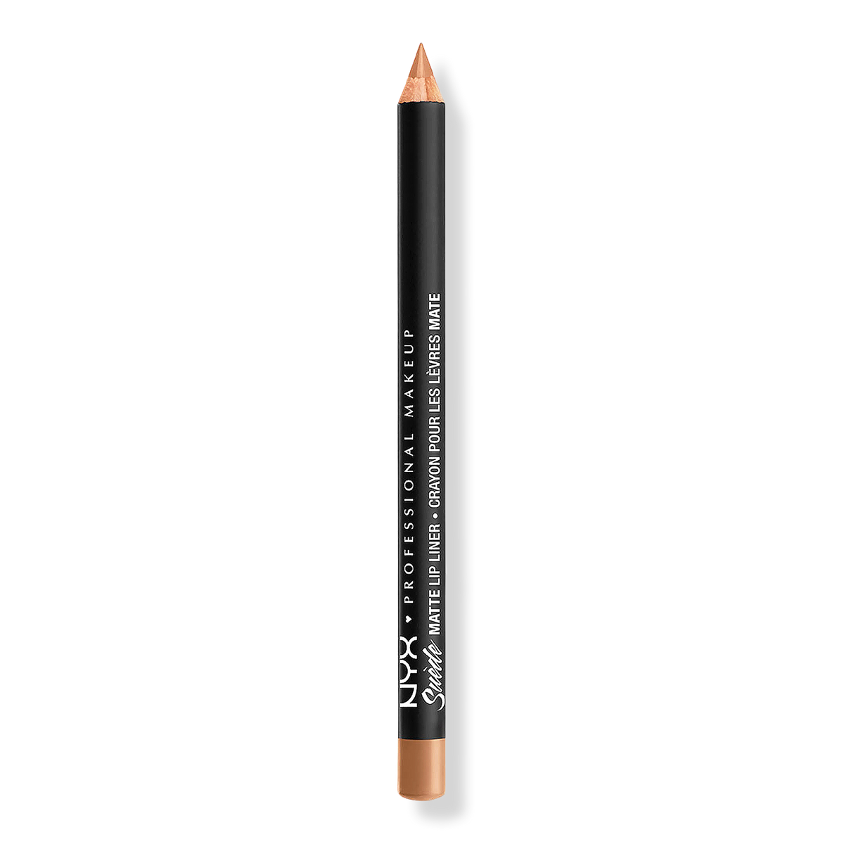 NYX Professional Makeup Suede Matte Velvet Vegan Lip Liner, London, 0.03 oz