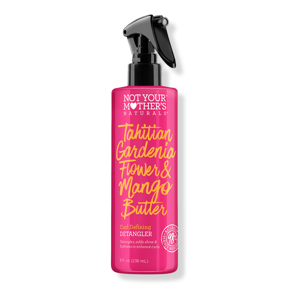 Not Your Mother's Naturals Tahitian Gardenia Flower & Mango Butter Curl Defining Detangler, 8 oz