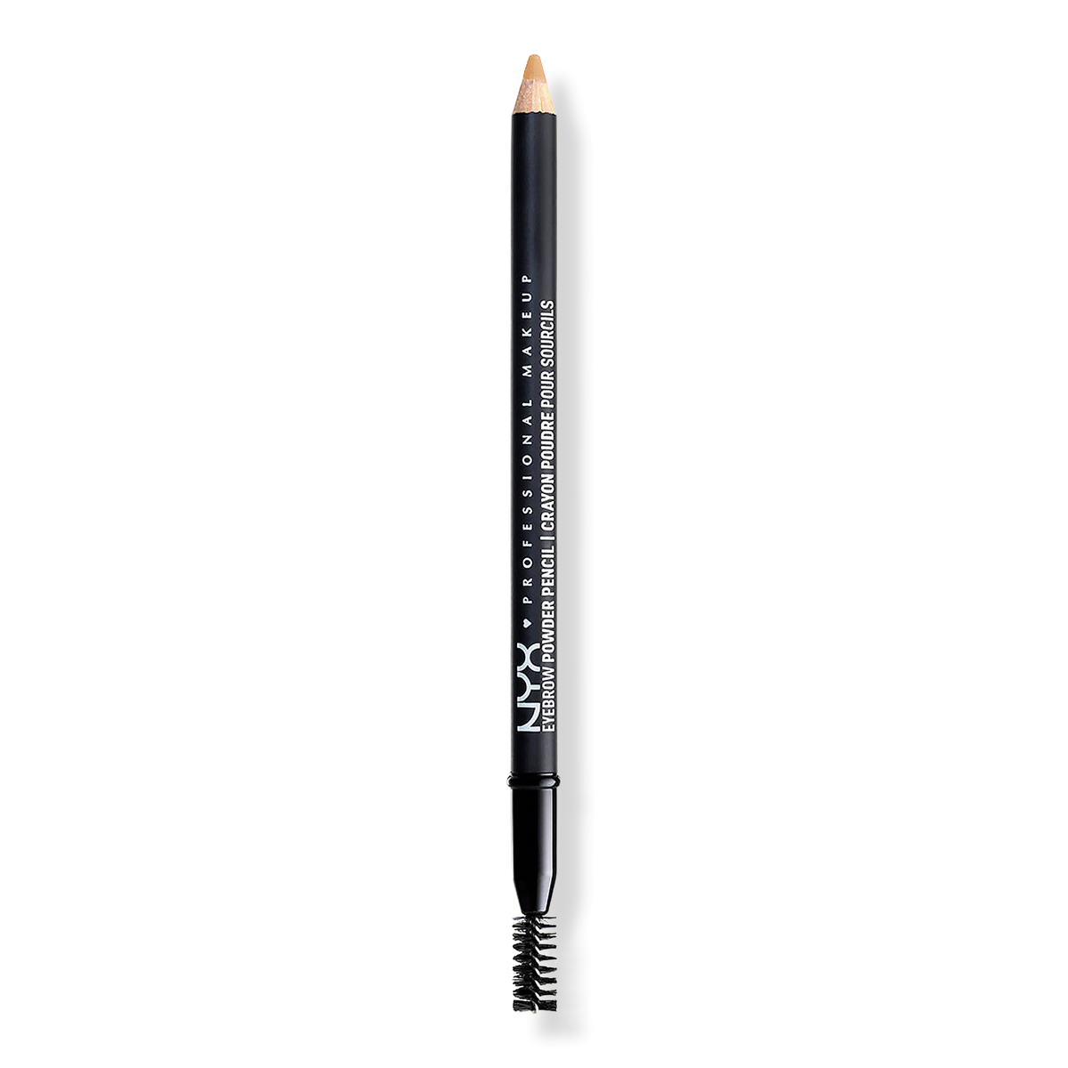 NYX Professional Makeup Eyebrow Powder Pencil + Spoolie, Blonde, 0.05 oz