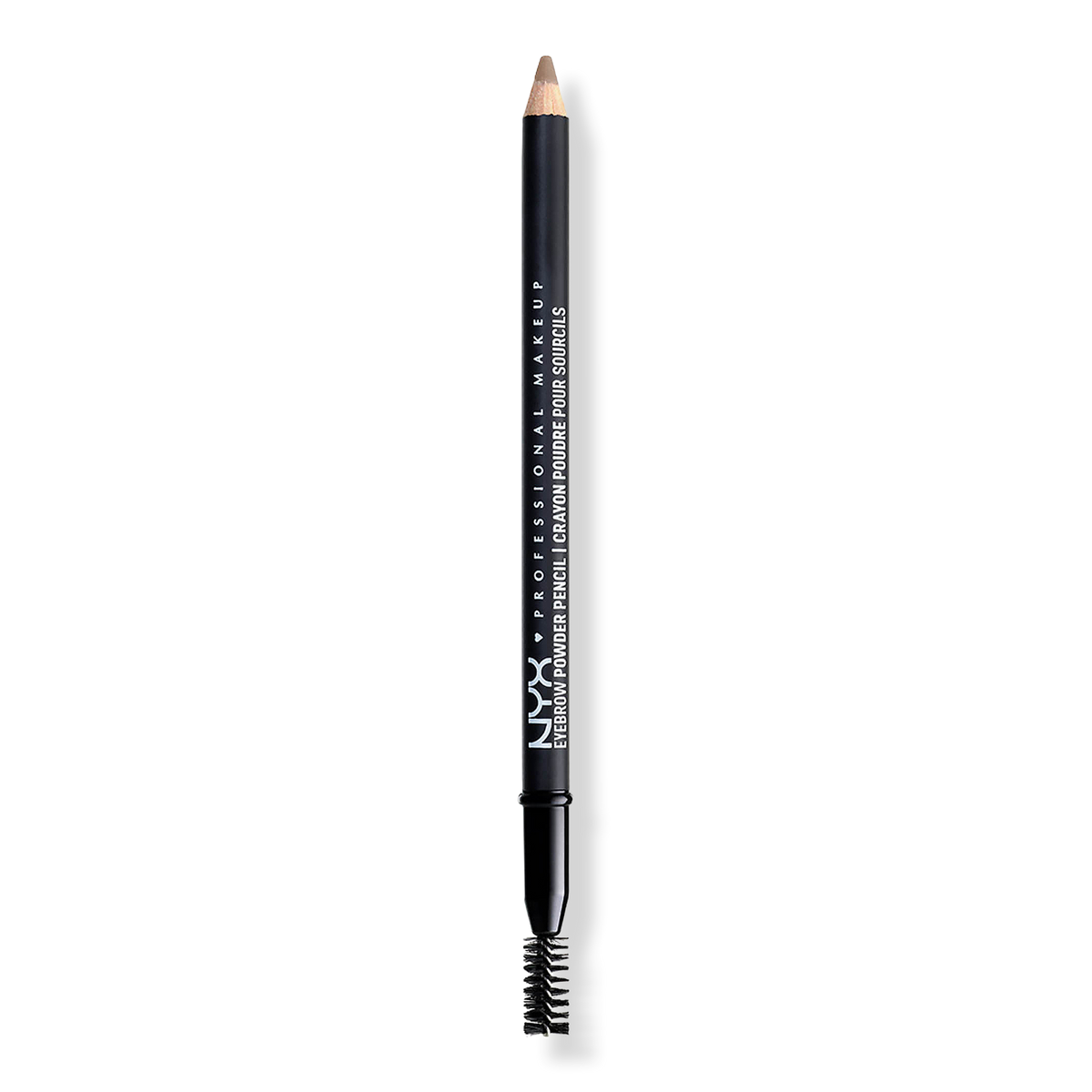 NYX Professional Makeup Eyebrow Powder Pencil + Spoolie, Soft Brown, 0.05 oz