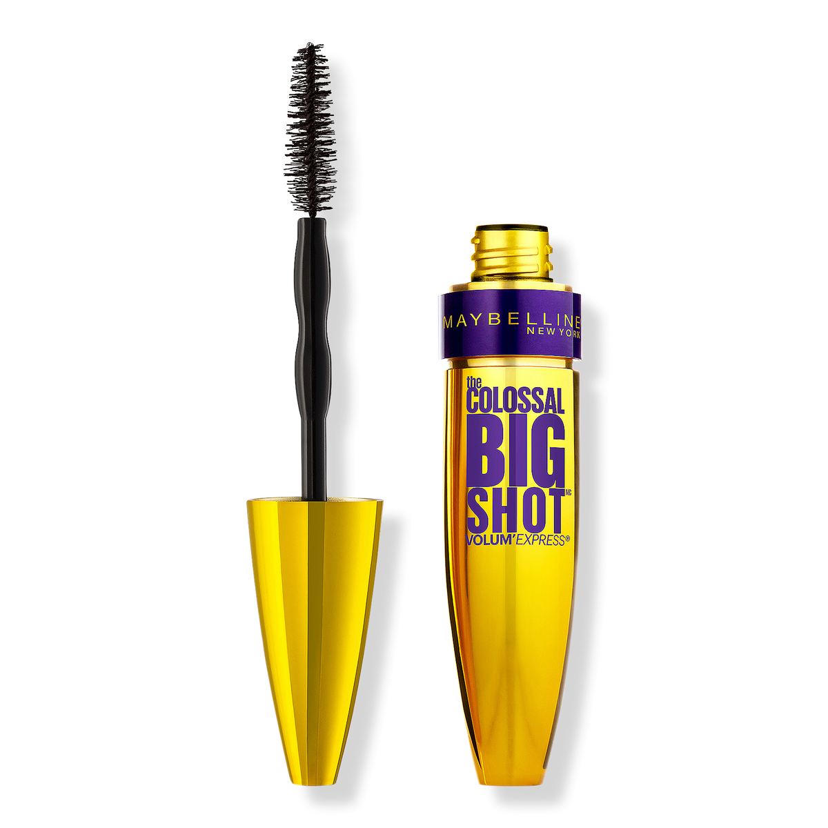 Maybelline Volum' Express The Colossal Big Shot Mascara, Blackest Black, 0.33 oz
