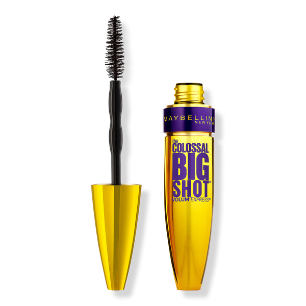 Maybelline Volum' Express The Colossal Big Shot Mascara, Blackest Black, 0.33 oz