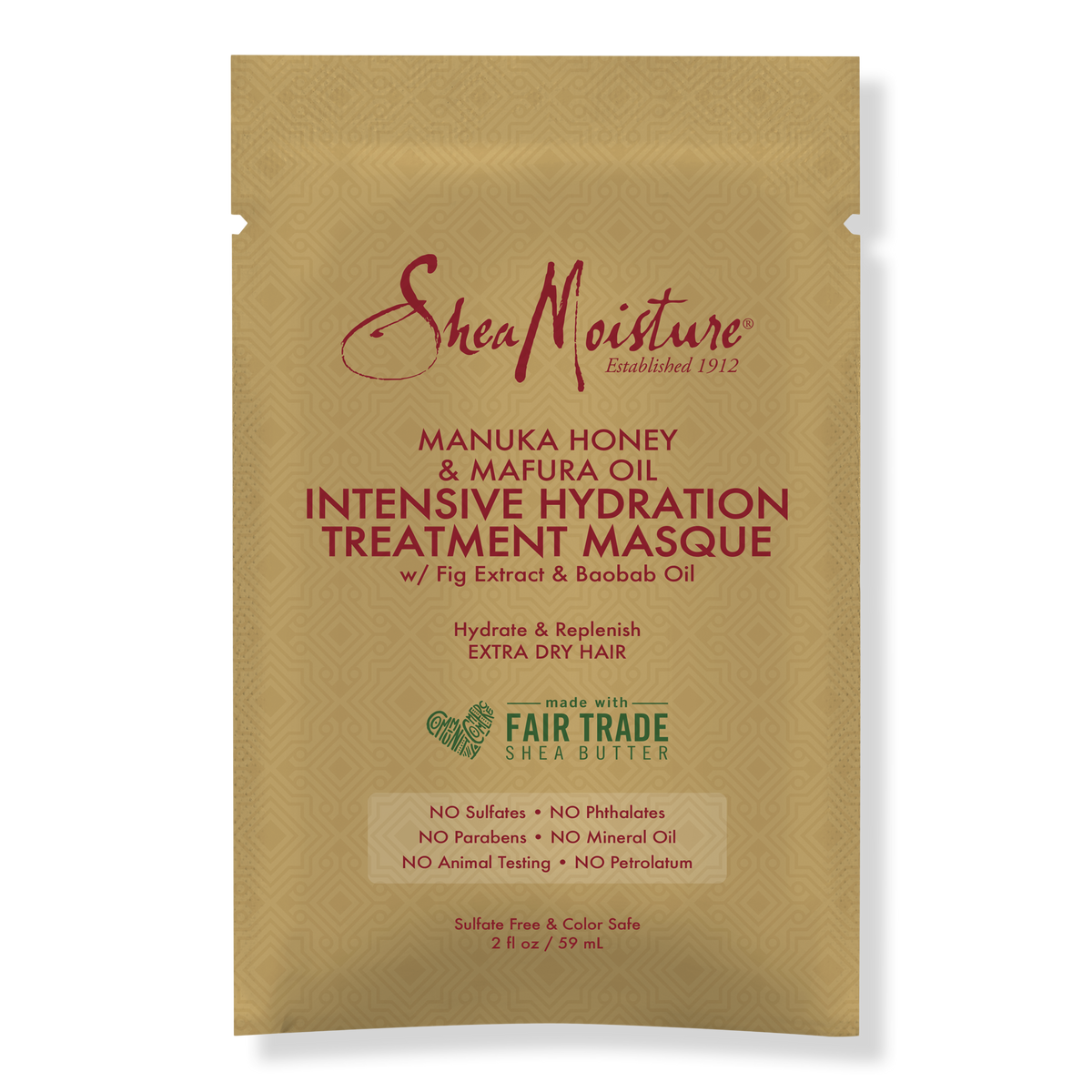 SheaMoisture Intensive Hydration Treatment Masque, Manuka Honey & Mafura Oil, 1 ea