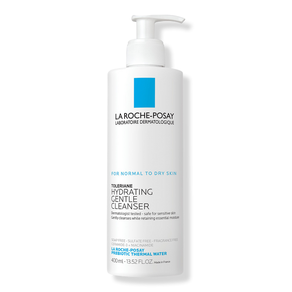 La Roche-Posay Toleriane Hydrating Gentle Face Cleanser for Dry Skin, 13.5 oz