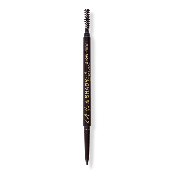 L.A. Girl Shady Slim Brow Pencil, Blackest Brown, 0.003 oz