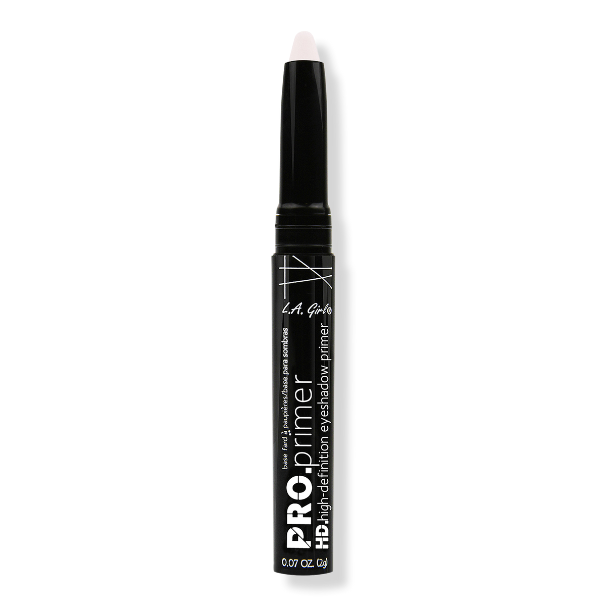 L.A. Girl HD Pro Primer Eyeshadow Stick, White, 0.07 oz