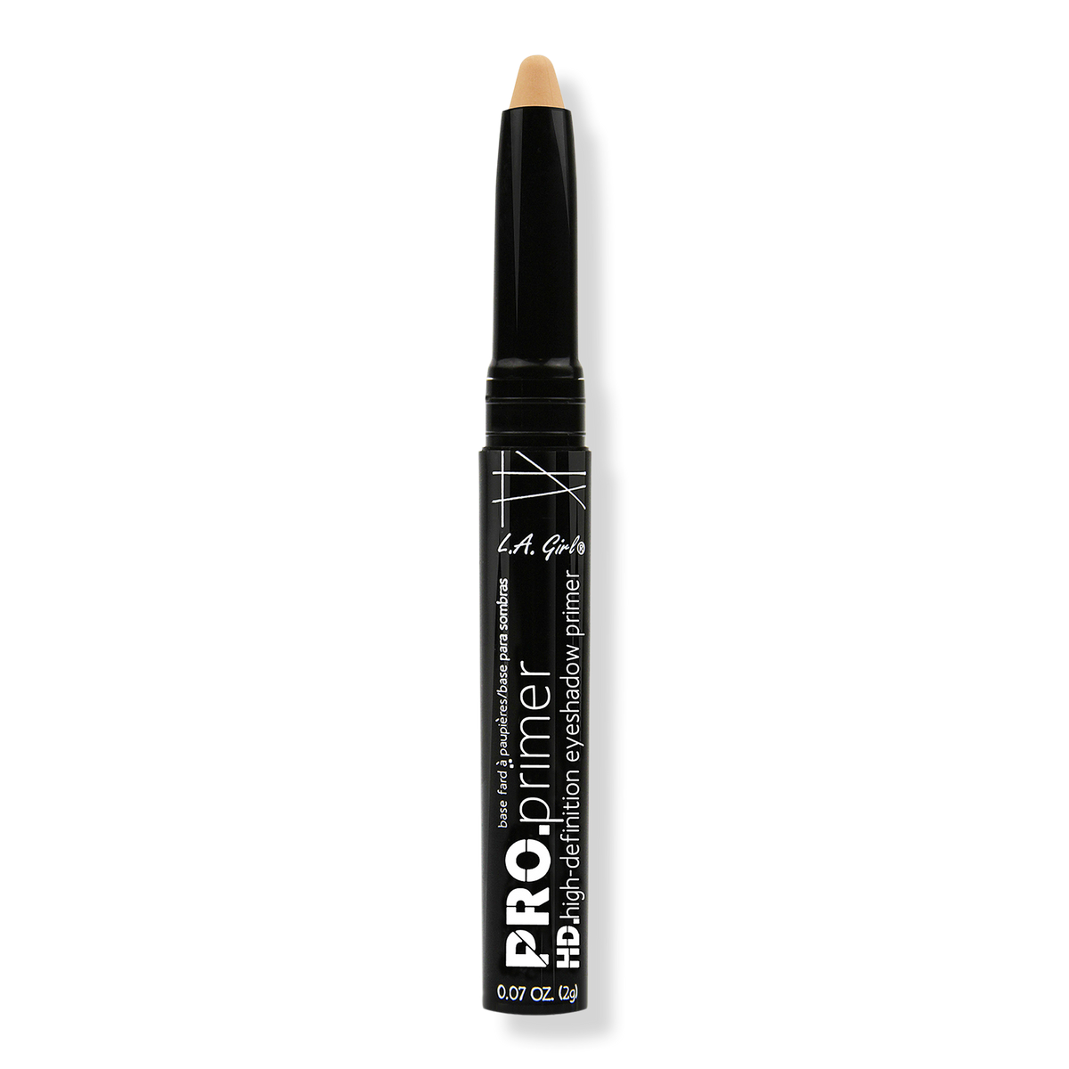 L.A. Girl HD Pro Primer Eyeshadow Stick, Nude, 0.07 oz