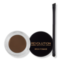Makeup Revolution Brow Pomade, Medium Brown, 0.08 oz