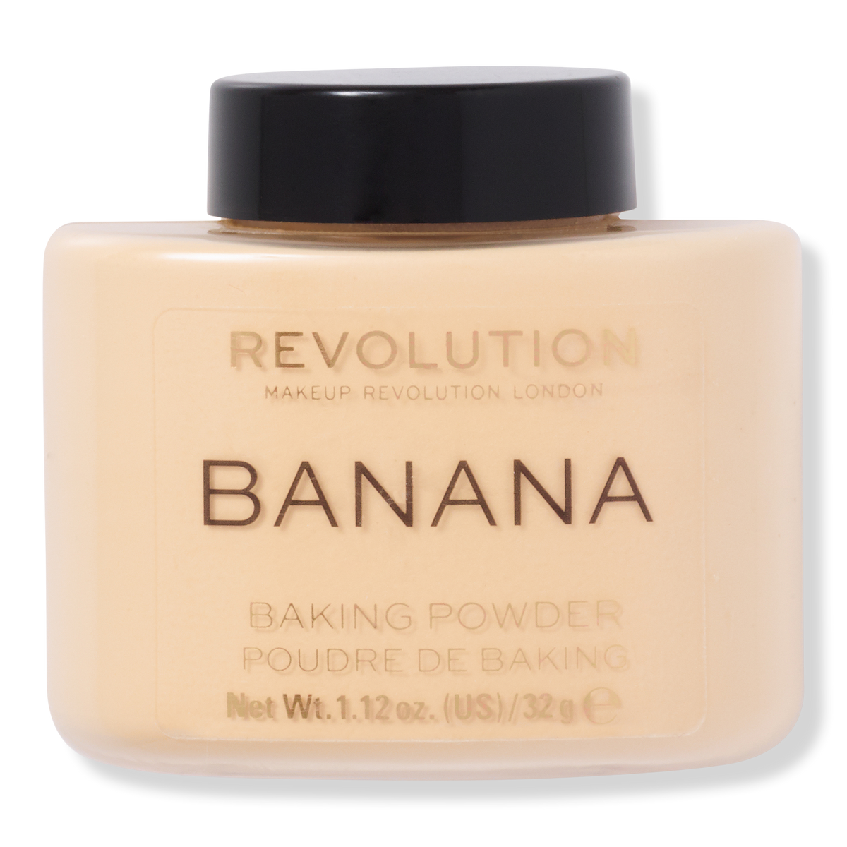 Makeup Revolution Loose Baking Powder, Banana, 1.12 oz