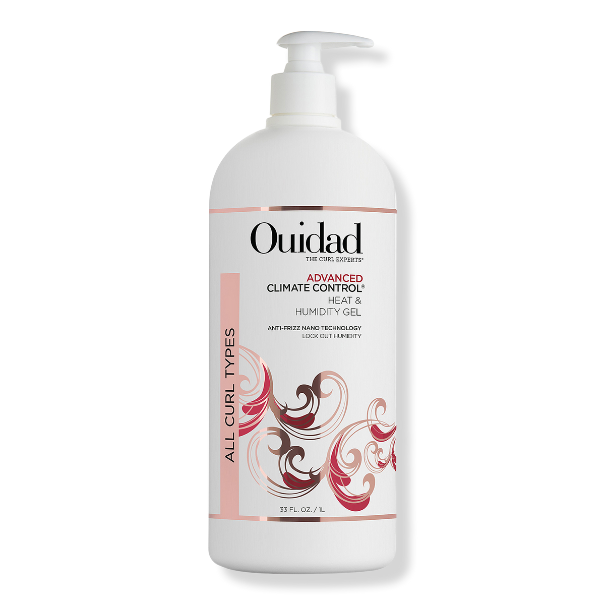 Ouidad Advanced Climate Control Heat and Humidity Gel, 33.8 oz